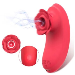 Vibrador de Clítoris Rosa 9 Modos de Pulsação e Prazer sem Moderação