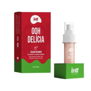 Calda Picante Beijável Picante Ooh Delícia Morango Azedinho 11g