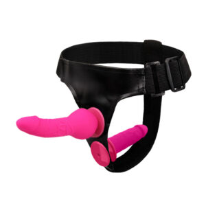 Pênis com Cinta Prótese Dupla BDSM