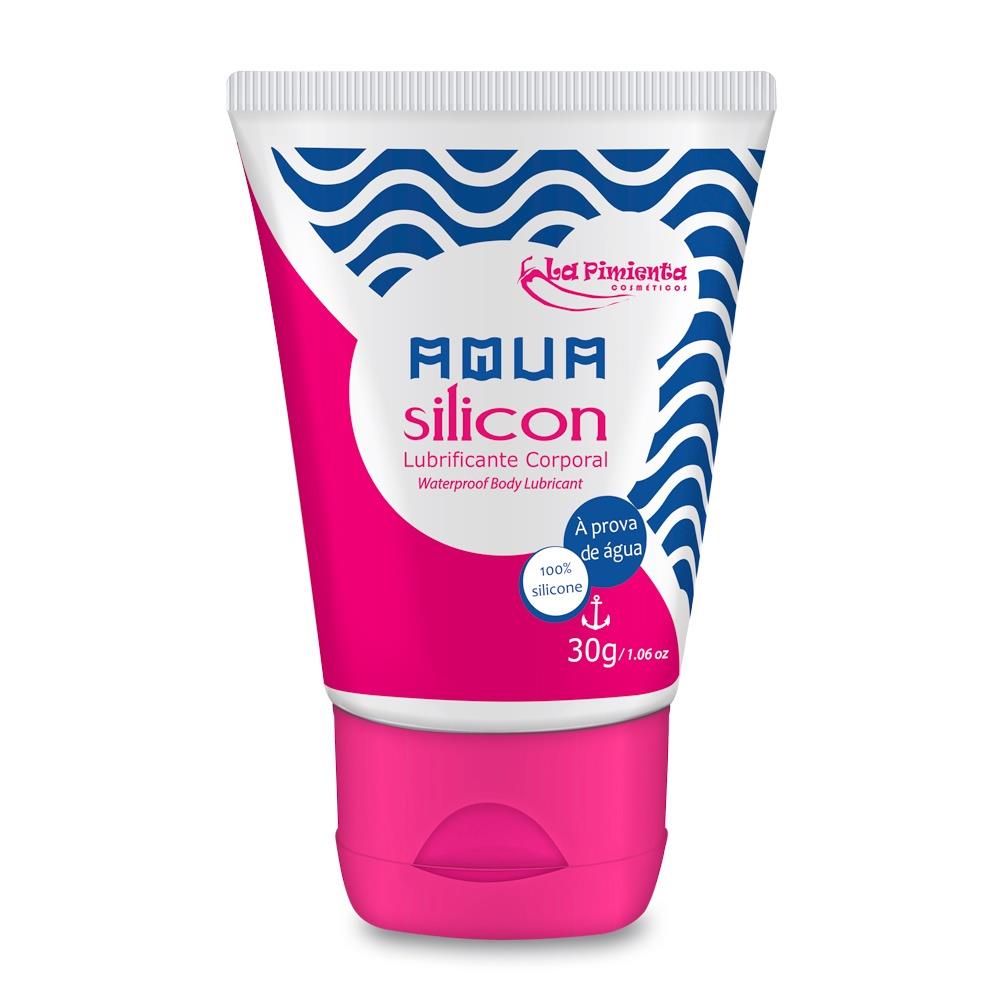 Gel Siliconado Aqua Silicon 30g Lubrificante - La Pimienta