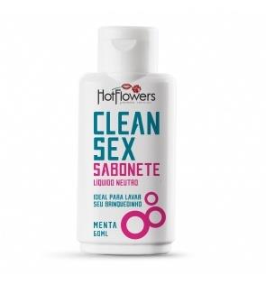 Sabonete Líquido Clean Sex Menta 60ml Higienizador