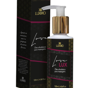 Óleo Afrodisíaco Love Lux – Massagem Afrodisíaca - Hidratante com Fragrância Sensual e Aquecimento Suave - Luxxxo Cósmeticos
