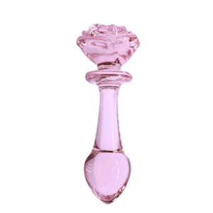 Plug Anal de Vidro Rosa: Prazer Intenso, Seguro e Sofisticado