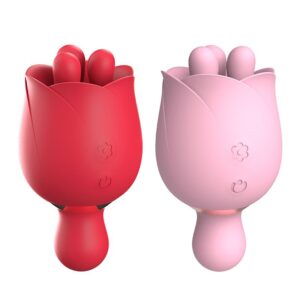 Vibrador de Clitóris e Estimulador Rosa Me-Not 2: 9 Rotações e 9 Vibrações | Recarregável USB