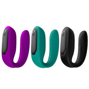Vibrador de Casal com Controle Remoto - Sincronia Perfeita, Estimulação Dupla e Conexão de Elite - Fascinare