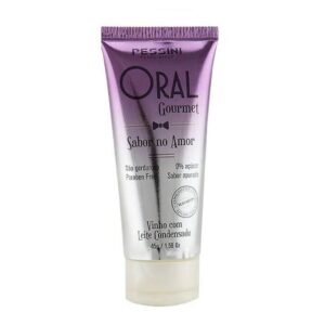 Gel Oral Excitante Pessini: Gel Oral Gourmet Vinho com Leite Condensado 45g | Sensação Térmica Intensa