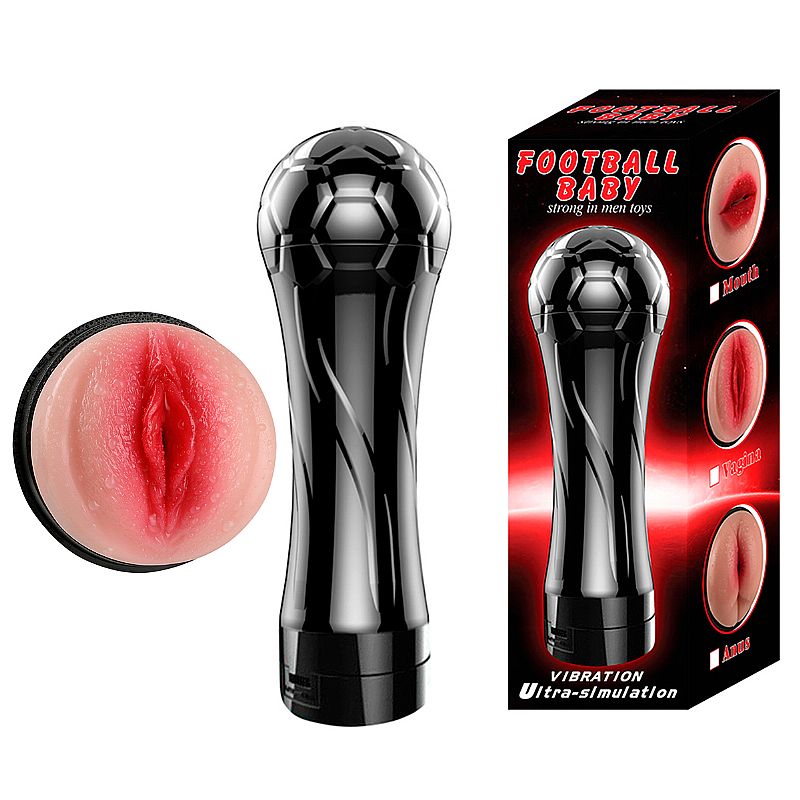 Masturbador Lanterna Masculino Football Baby – 26,0 x 8,5 cm
