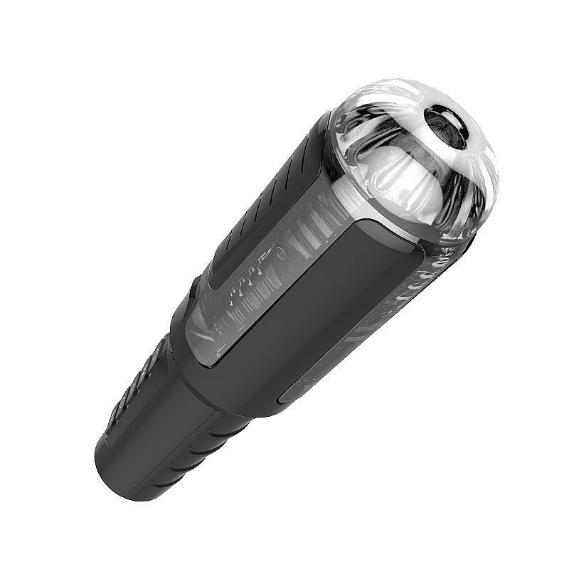 Masturbador Masculino Turbo com Vibração, Sucção e Voz – 30,1 x 8,7 cm - Imagem 2