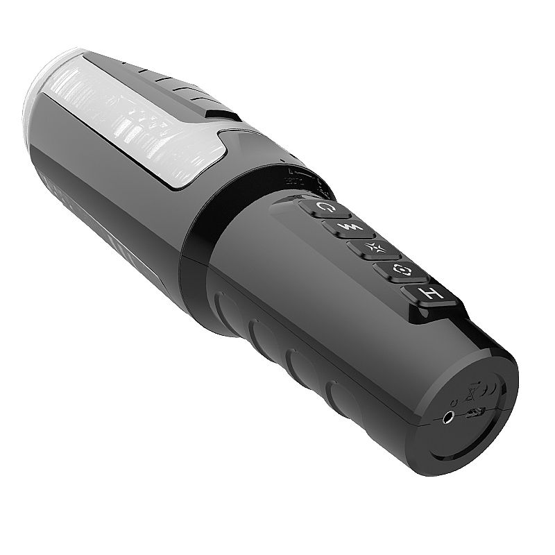 Masturbador Masculino Turbo com Vibração, Sucção e Voz – 30,1 x 8,7 cm - Imagem 4