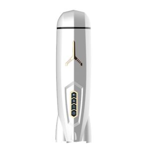 Masturbador Automático Space com Vai e Vem, Aquecimento e Voz – 35,0 x 9,6 cm
