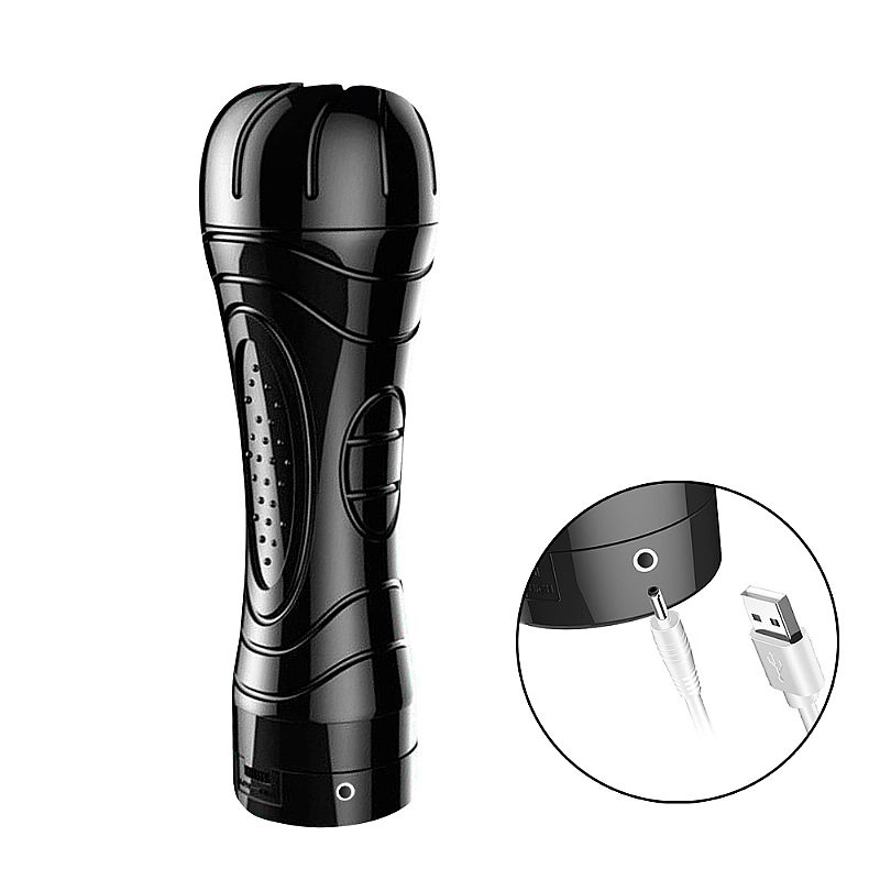 Masturbador Lanterna Anal com Vibração Única – 25,0 x 7,8 cm - Imagem 2