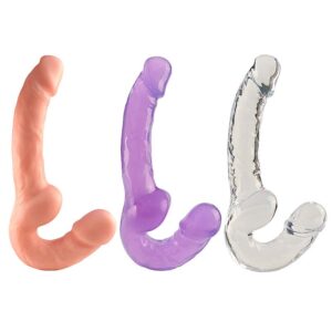 Pênis Realístico de Casal Strapless – Big Dildo – 23,5 x 3,6 cm