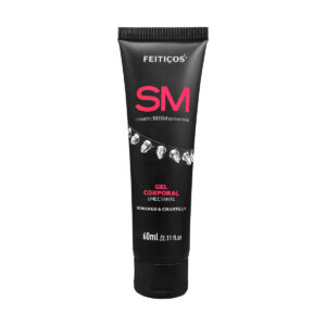 SM Gel Lubrificante Morango & Chantilly | Controle de Orgasmo 60g - Feitiços