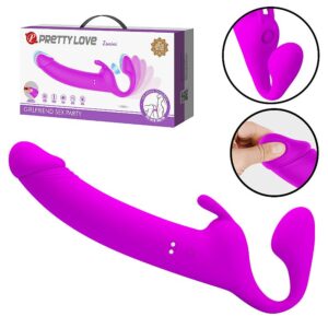 Vibrador de Ponto G e Clitóris com Tapping – Strapless – 28,3 x 4,0 cm
