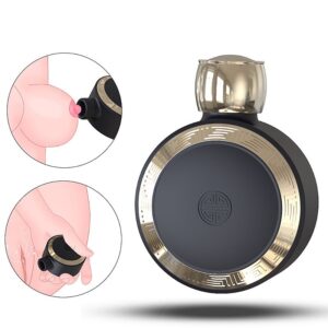 Vibrador de Pulsação Forbidden Zone Formato de Perfume – 8,2 x 3,7 cm