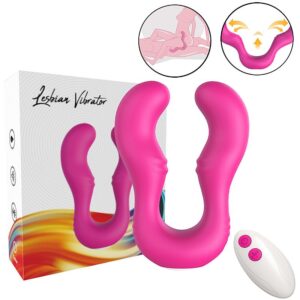 Vibrador de Ponto G e Clitóris Flexível com Controle Remoto – 10,5 x 3,9 cm