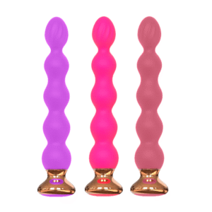 Vibrador Pessoal Ondulado com 10 Vibrações – 20,0 x 3,5 cm