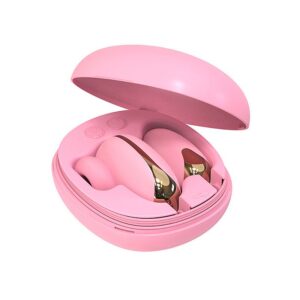 Vibrador Duplo com Bullet e Estimulador Clitoriano Pulsante