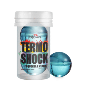 Hot Ball Termo Shock - Óleo Excitante com Sensação Térmica e Vibratória - 2 Unidades | Fascinare