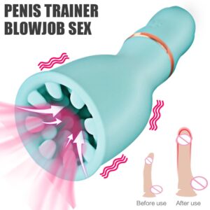 Masturbador Masculino Texturizado 7 Frequências Vibratórias Recarregável USB: Resistente à água - Prazer Intenso