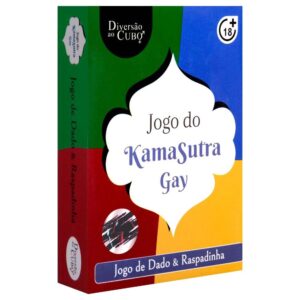 Jogo Raspadinha Kamasutra Gay: Diversão Ao Cubo Reutilizável para Prazer e Conexão Masculina