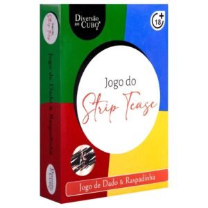 Jogo Raspadinha Strip Tease Reutilizável: Diversão Ao Cubo para Desafios Sensuais e Intimidade