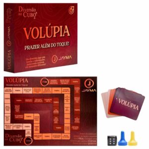 Jogo Volúpia: Tabuleiro Sensual para Casais – Intimidade, Prazer e Conexão Garantida