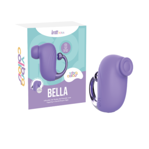 Sugador de Clitóris Bella Roxo INTT Collors - Vibrador Com Ondas de Pressão, Tapping e Controle APP - Intt