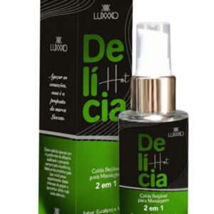 Delícia Hot Calda Beijável Para Massagem 2 em 1 - Efeito Quente Estimulante 30g