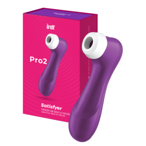 Vibrador Satisfyer Pro 2 INTT Roxo: 11 Intensidades Air-Pulse, Design Ergonômico e Carga USB-C