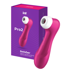 Vibrador Satisfyer Pro 2 INTT Rosa - 11 Intensidades Ondas de Choque e Tecnologia Air-Pulse USB-C