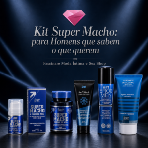 Kit Super Macho - Performance Masculina, Vigor e Higiene Íntima Premium - Fascinare