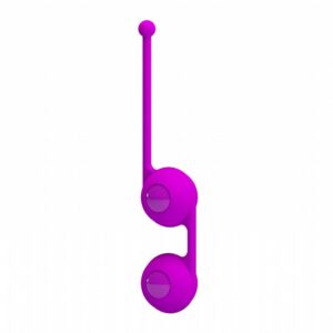 Bolas de Pompoarismo com Cordão de Segurança - Silicone Medicinal e ABS - Fascinare