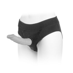 Cinta Peniana Formato de Cueca Strapon Harness 1 - Ajuste Confortável em Elastano, Design Discreto e Estabilidade para Próteses - Fascinare