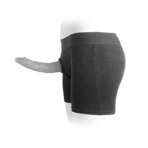 Cinta Peniana Formato de Cueca Strapon Harness 2 - Conforto em Elastano, Ajuste Anatômico e Suporte Firme para Próteses - Fascinare