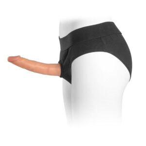 Cinta Peniana Formato de Cueca em Elastano com Prótese de 21cm - Ajuste Anatômico, Realismo Superior e Estabilidade Total - Fascinare