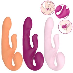 Vibrador de Ponto G e Clitóris com Tapping - 14 Modos de Prazer e Toque de Seda - você encontra na Fascinare