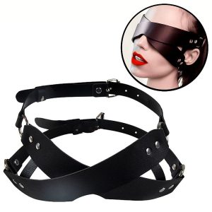 Máscara com 2 Faixas em X sex shop Caxias do Sul